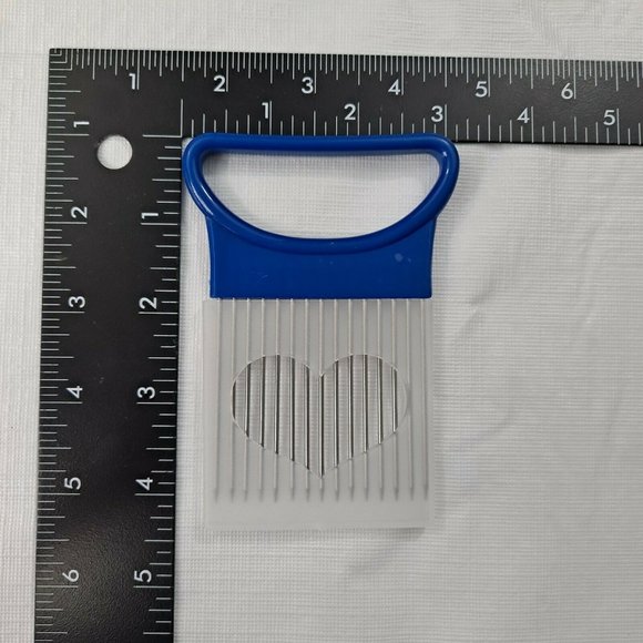 Onion Slicer Holder Multi-use Blue - Picture 4 of 4